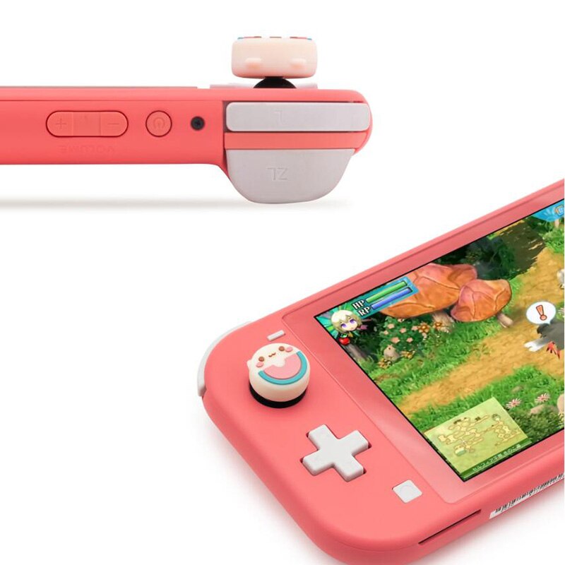 Animal Crossing Orso Gatto Nintend Thumb Stick Grip Cappuccio Joystick Copertura Per Nintendo Interruttore Lite Joy-con Controller Thumbstick caso