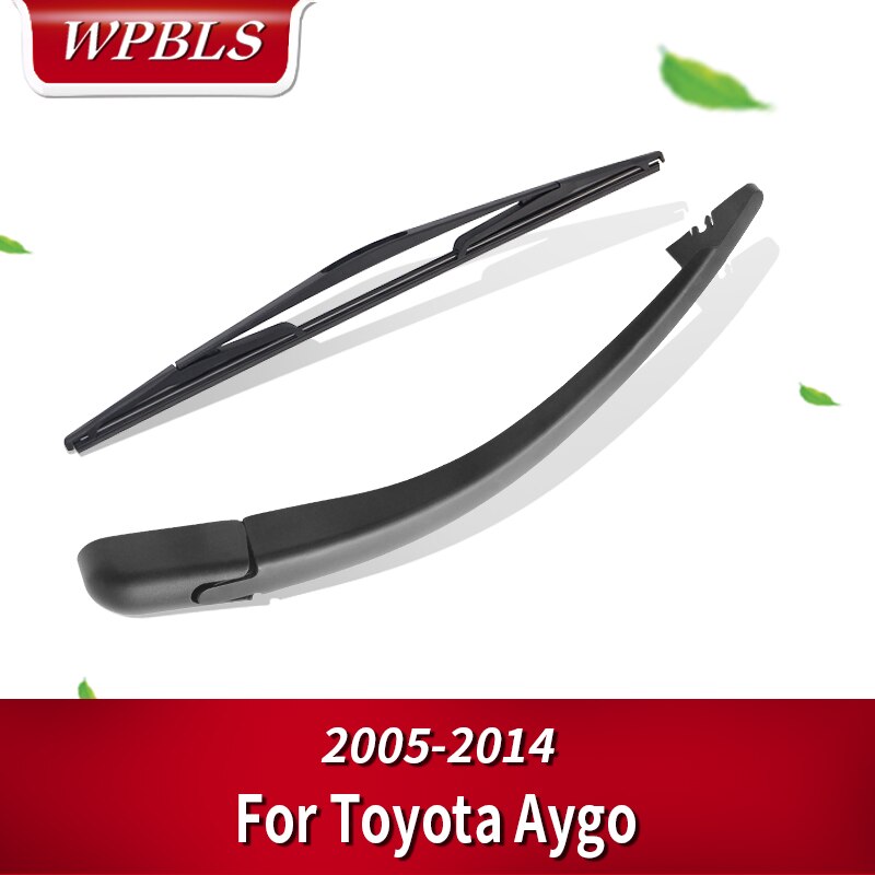 Wpbls Achterruitenwisser & Arm Voor Toyota Aygo 2005 2006 2007