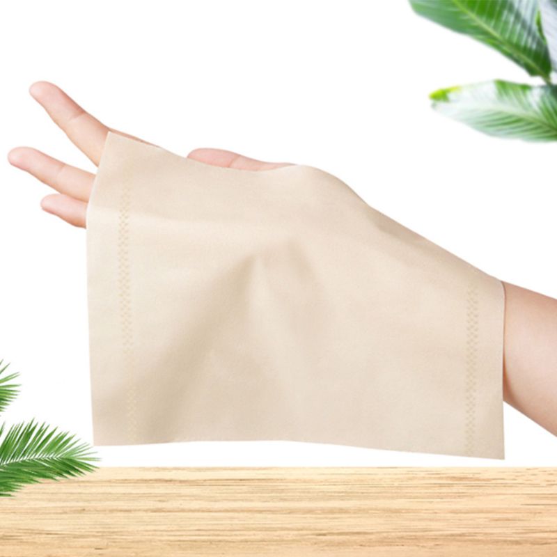5 Pcs All Natural Eco Friendly Bath Tissue Multi-Fold Organic Bamboo Toilet Facial Tissues