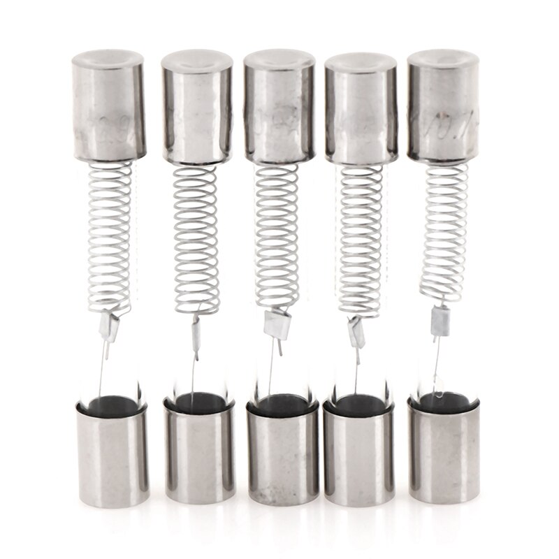 Fusible haute tension 0,65a 0,7a 0,75a 0,8a 0,9a 6x40mm | four à micro-ondes 5KV pratique, 10 pièces