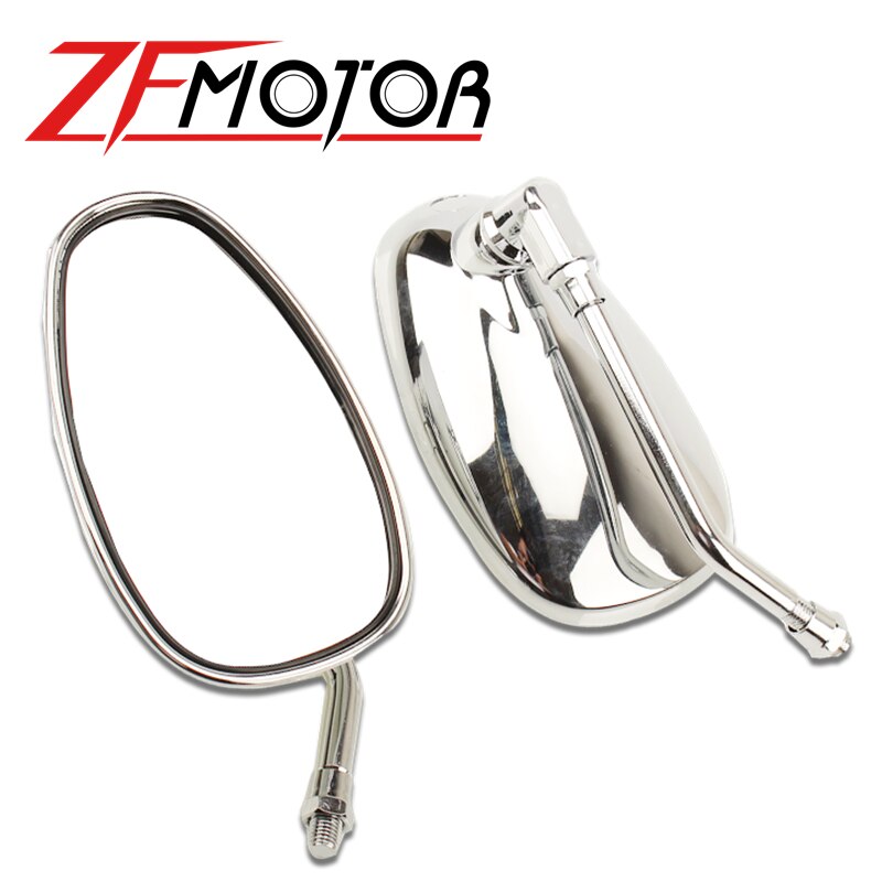 Voor YAMAHA VMAX12 Vmax 1200 XJR400 XJR1200 XJR1300 XV125 XV250 SR250 SR400 Dolfijn 250 achteruitkijkspiegel Motorfiets Achteruitkijkspiegel Spiegels