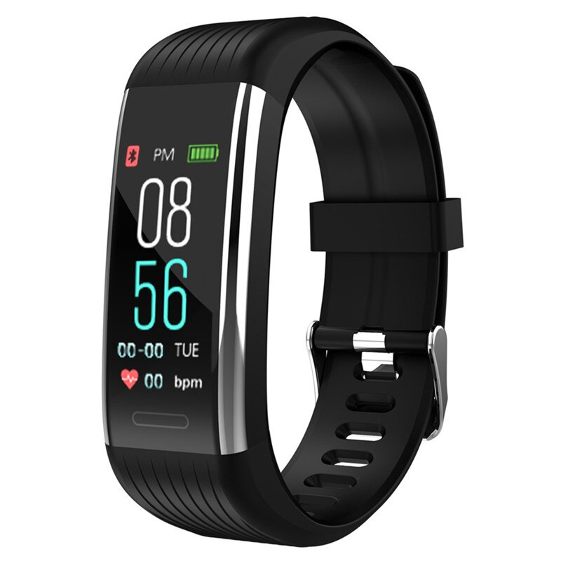 R1 smart armbånd skridttæller pulsmåler blodtryk fitness tracker sport vandtæt urbånd til huawei xiaomi ios: R1 sølv