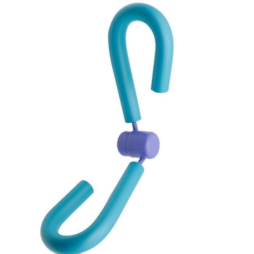 Abrazadera de pierna multifuncional para Fitness, equipo de Fitness interior del muslo, entrenador de piernas musculares del suelo pélvico, accesorios de Fitness, entrenamiento, gimnasio: Azul