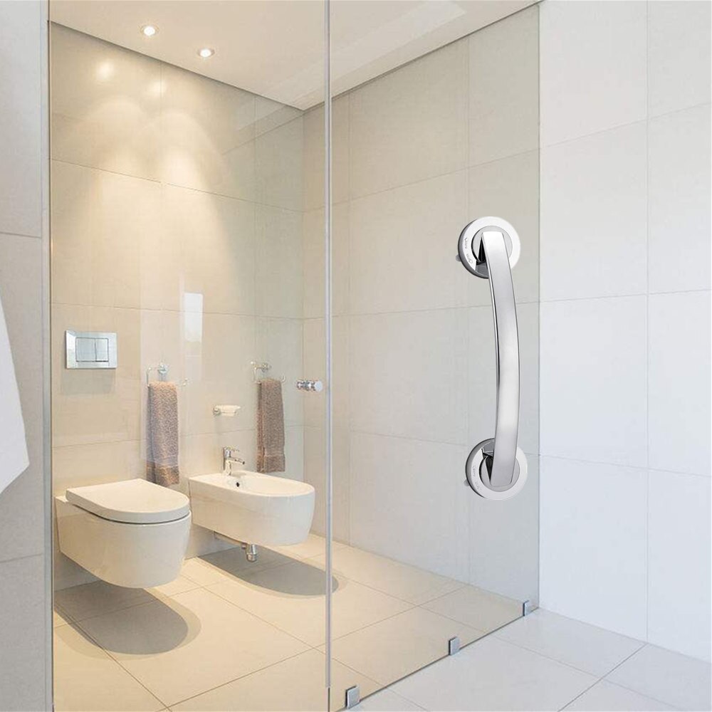 ventouse main courante 1PC bain sécurité poignée ventouse main courante saisir salle de bain poignée baignoire douche barre Rail meubles accessoires #25