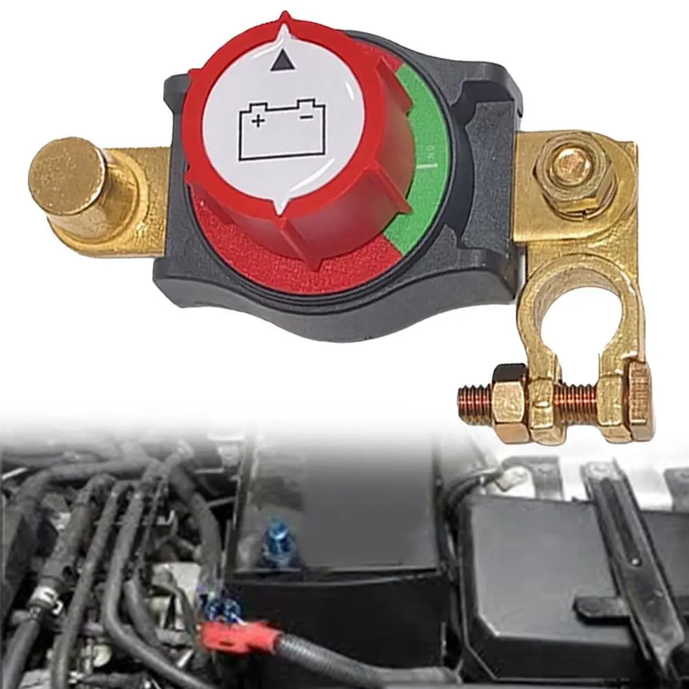Auto Batterie Trennschalter 12-48V Auto Rally Batterie Schalter Isolator Cut Off Schalter Kit Für Autos Rvs Boote batterie Isolator