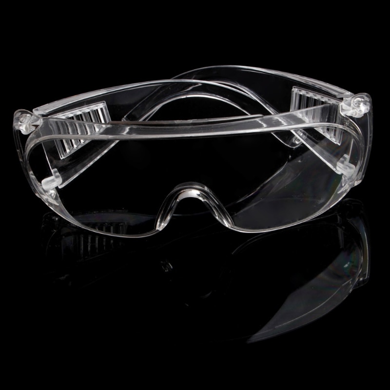 Clear Vented Safety Goggles Eye Protection Protective Lab Anti Fog Glasses