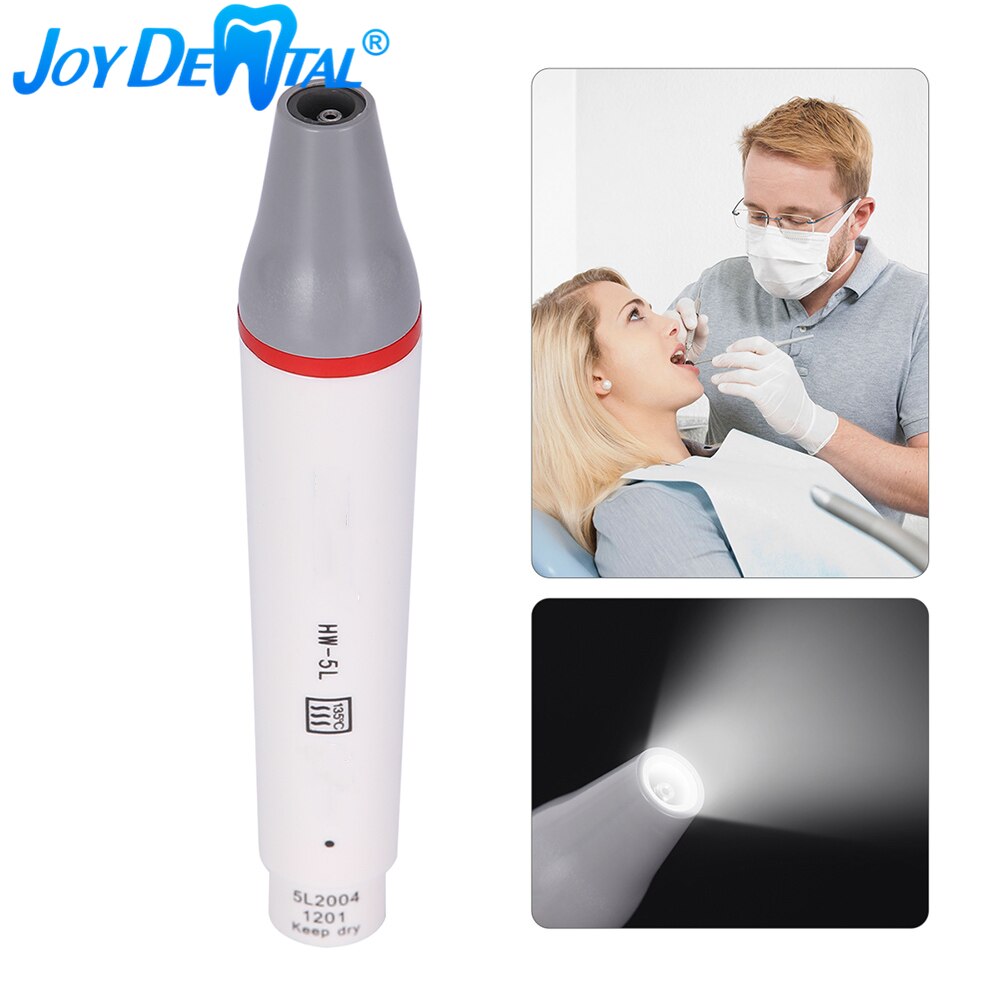 Dental LED Light Detachable Piezo Scaler Handpiece HW-5L fit Woodpecker EMS Ultrasonic Scaling Tips