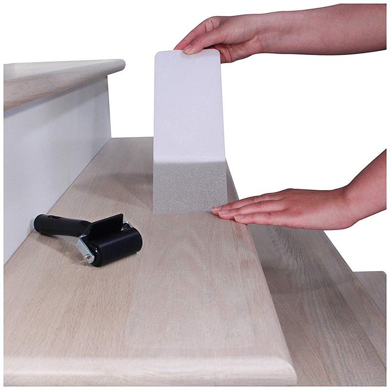 Anti Slip Stair Treads Non-Skid Clear Floor Tape Premium Home Transparent Adhesive Floor Sticker for Pet Children Old Men