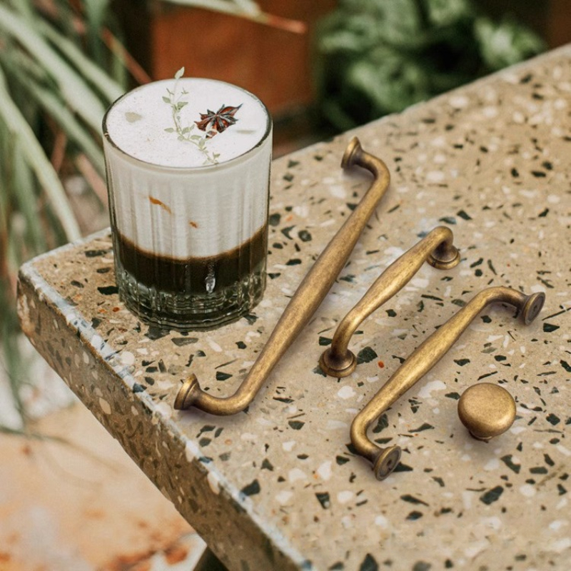 Keukenkast handgrepen antieke zinklegering kast trekt vintage retro kast hardware lade trekt voor kast kledingkast