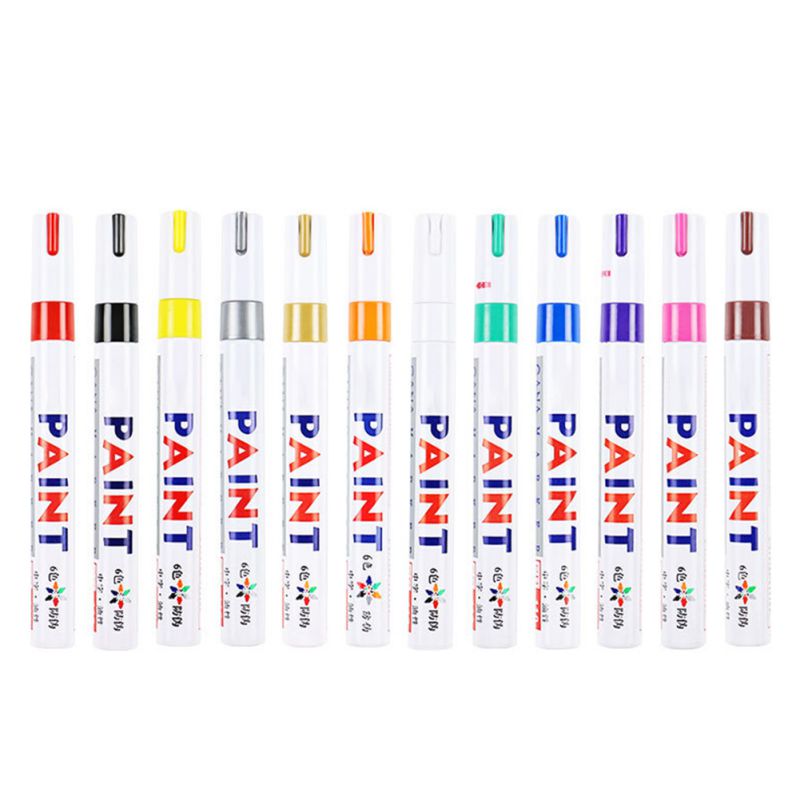 Tile Marker Repair Wall Pen White Grout Marker Odorless Non Toxic for Tiles Floor and Tyre Painting Mark Pen