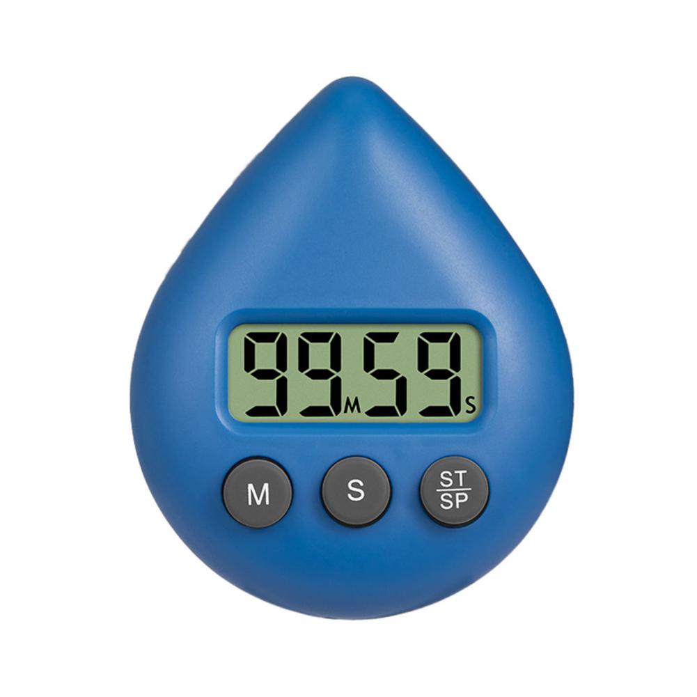 LCD Screen Electric Timer ABS kitchen timer Loud Sound Alarm Timer Electric Digital Timer Reminder temporizador таймер кухонный: Blue