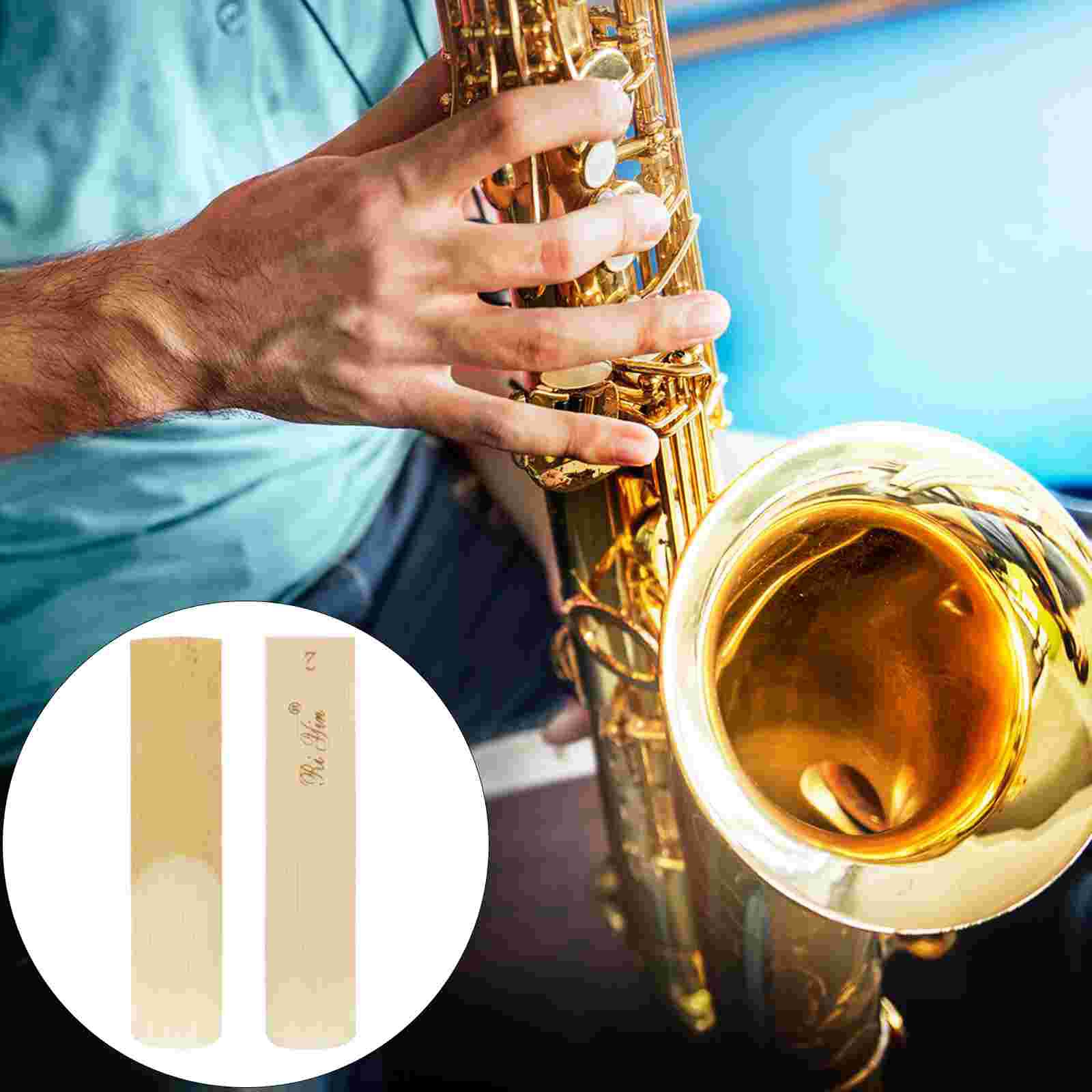 10 Stuks Sterkte 2.0 Saxofoon Rieten Vervanging Tenor Rieten Sax: Default Title