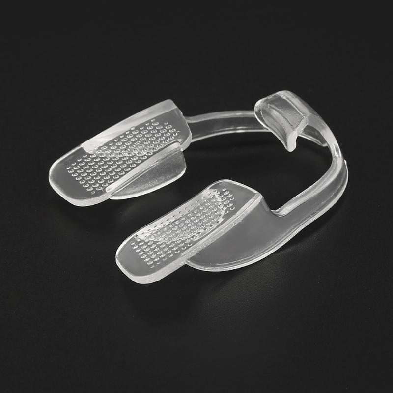 1pcs Clear Food Grade Silicone Dental Mouth Guard For Sleeping Time Tooth Correction Stop Teeth Grinding Protect Teeth