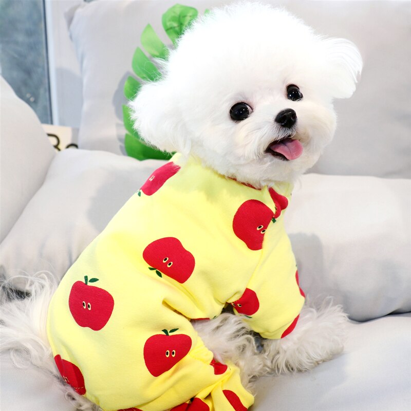 Herfst- en winterkleding huisdier plus fluwelen viervoeterkleding teddy bichon hiromi vip yorkshire melkhond kleine hondenkleding