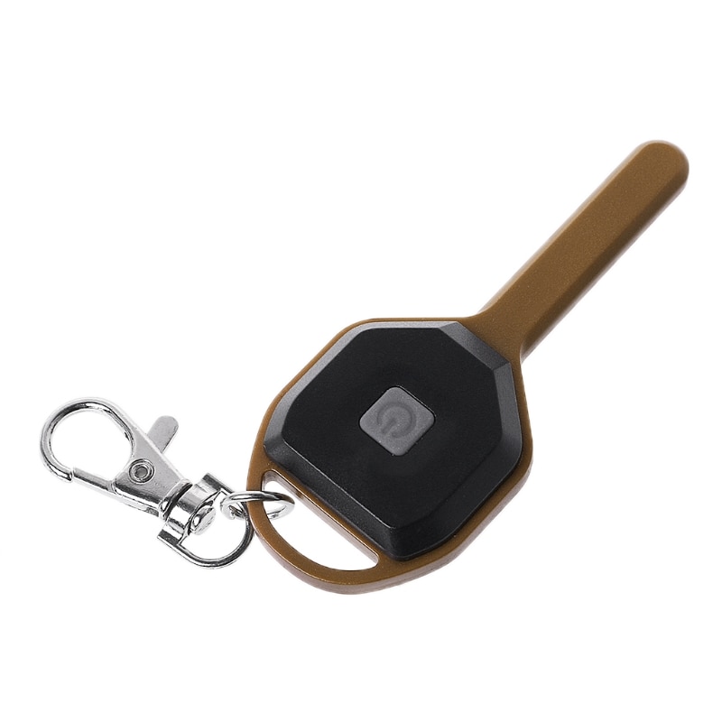 Led ficklampa mini nyckel lampa nyckelring ficklampa ljus leksak bärbara kompakta ljusa leksaker