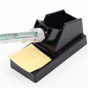 1pcs Metal Material Soldering Iron Stand with Sponge For 936 Soldering Station 907 Soldering Handle 900M Series