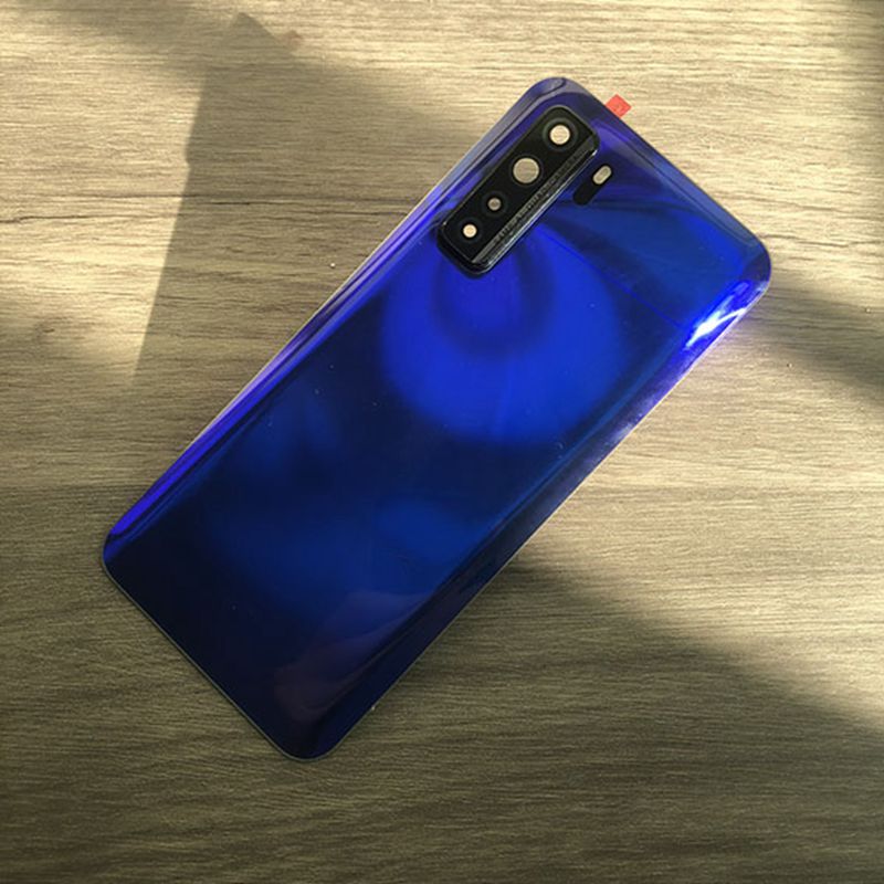 Tylna szklana pokrywa dla Huawei P40 Lite 5G pokrywa baterii tylna szklana obudowa tylna obudowa zamiennik dla honoru 30S rosja edycja