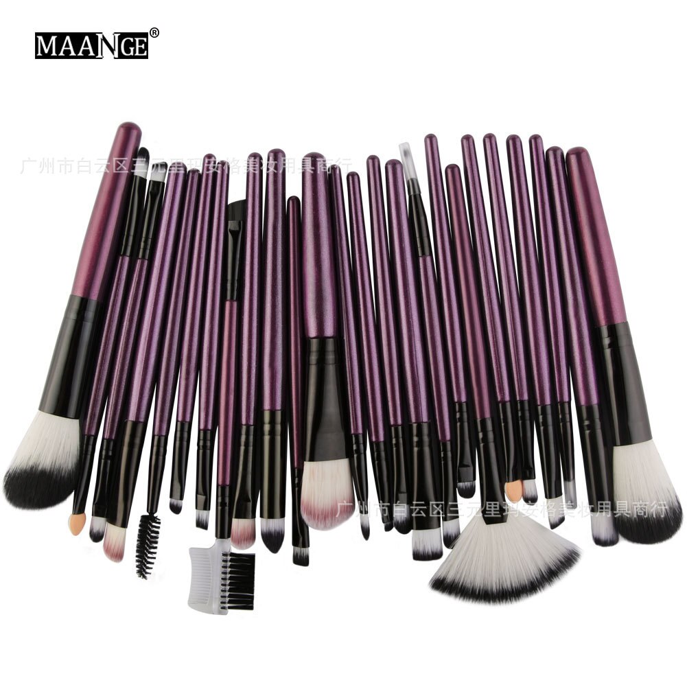 Maange maange 25-Juego de brochas de maquillaje, herramienta de belleza, de: S zh25 Branch Androssowii Clarinet