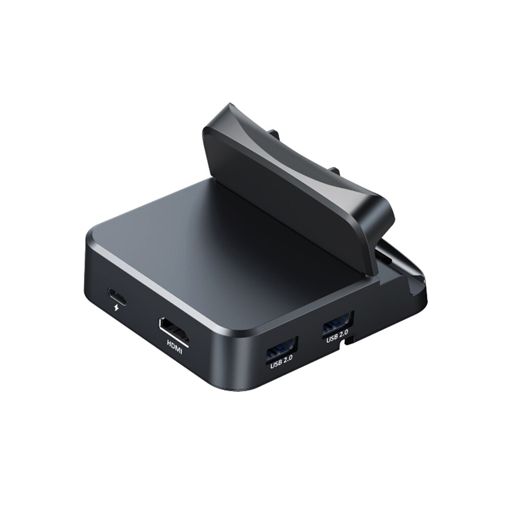 Draagbare Switch Game Console Dock Charging Stand Vervanging Voor Nintendo Switch Met Hdmi-Compatibel Adapter: Default Title