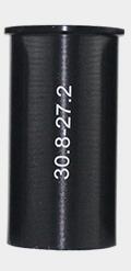 25.4/27.2/30.0/30.4/30.8/31.6mm Alu vtt VTT tube conversion route vélo tige de selle adaptateur siège tige cale vélo partie: 27.2 to 30.8  30.9