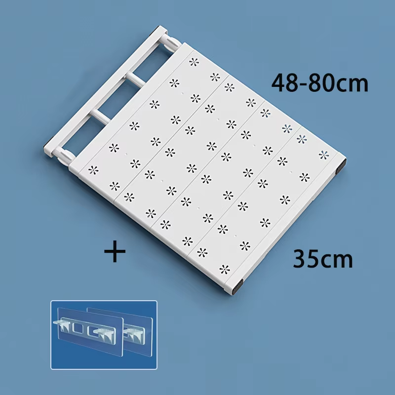 Verstelbare kledingkast opbergplanken kledingkast plank wandgemonteerd rek voor badkamer keukenkast planken huisorganisator