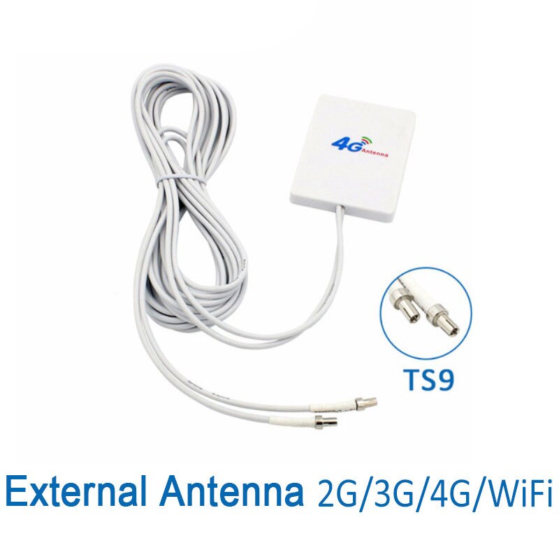 Connecteur d'antenne WiFi externe TS9 4G LTE, Booster de Signal