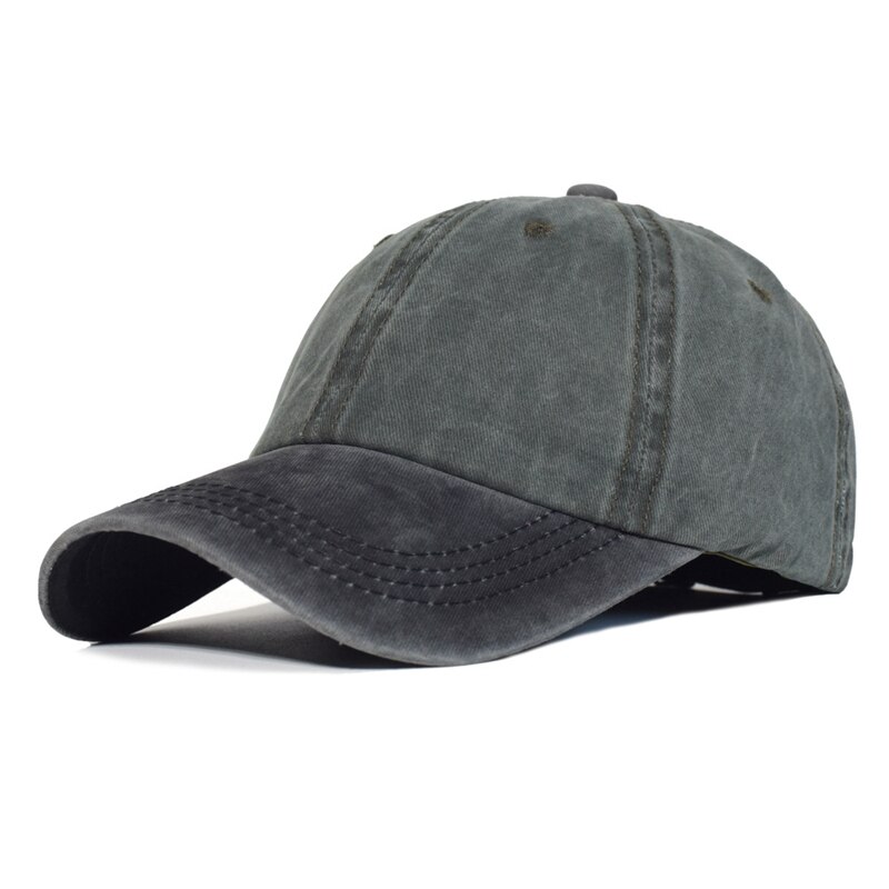 Wassen Splitsen Soft Top Verstelbare Mannen Dad Hoed Shading Zomer Outdoor Zon Bescherming Unisex Hip Hop Baseball Cap Snapback: 3