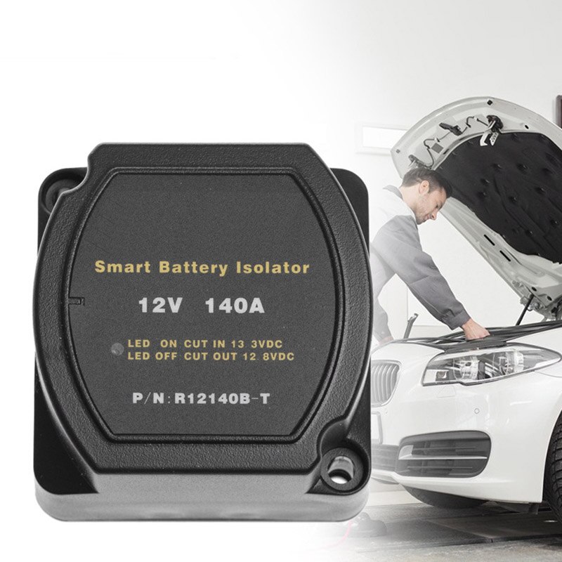 12V 140A Spanning Gevoelige Relais Batterij Isolator Automatische Opladen Relais Auto Accessoires Auto Batterij Relais