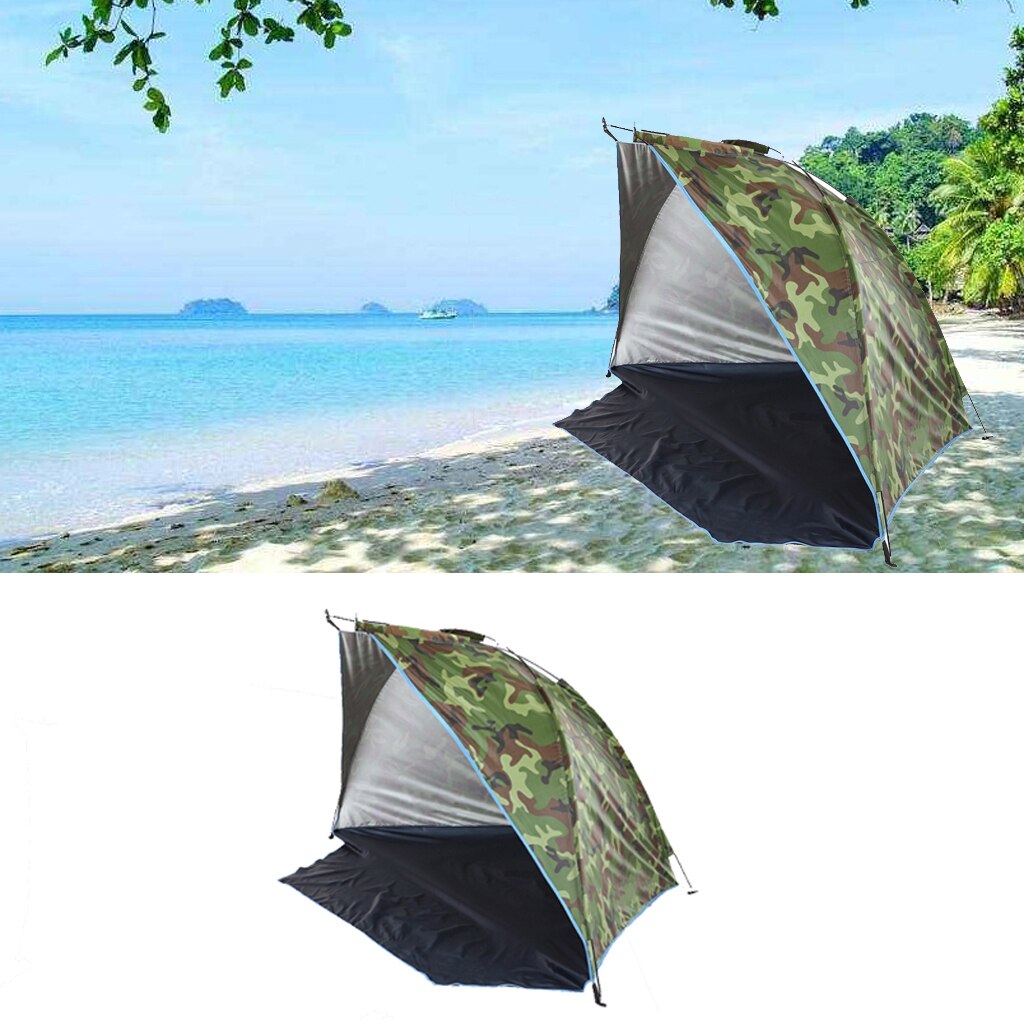 Waterproof Beach Tent Portable Camping Tent Awning Sun Shelter Canopy Outdoor Camping Picnic Park Sun Shelter Fishing Canopy