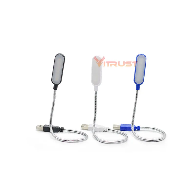 USB LED-nachtlampje Flexibele tafelleeslamp Draagbare zachte LED-nachtlamp Laptoplamp Mini draagbare lamp