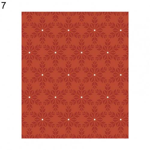 Good Paper Delicate Texture DIY Adorable Snowflake Pattern Packing Paper for Dorm Craft Paper Wrapping Paper: 7