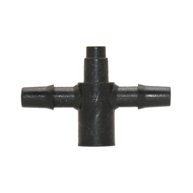 1/8 &quot; 4- -veis pil dråpeteller vann splitter kryss 2- veis kobling 3/5 slange drypp pil system adapter 25 stk.