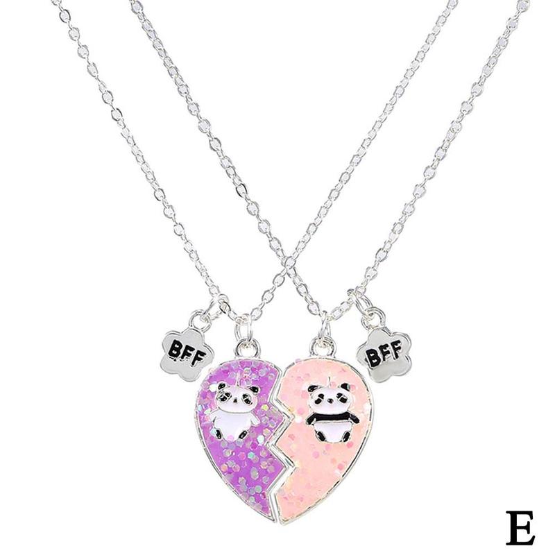 Collar con forma de mapache para niñas, joya con cadena y pendiente, Bff, , amistad, A0N8, novedad de: E