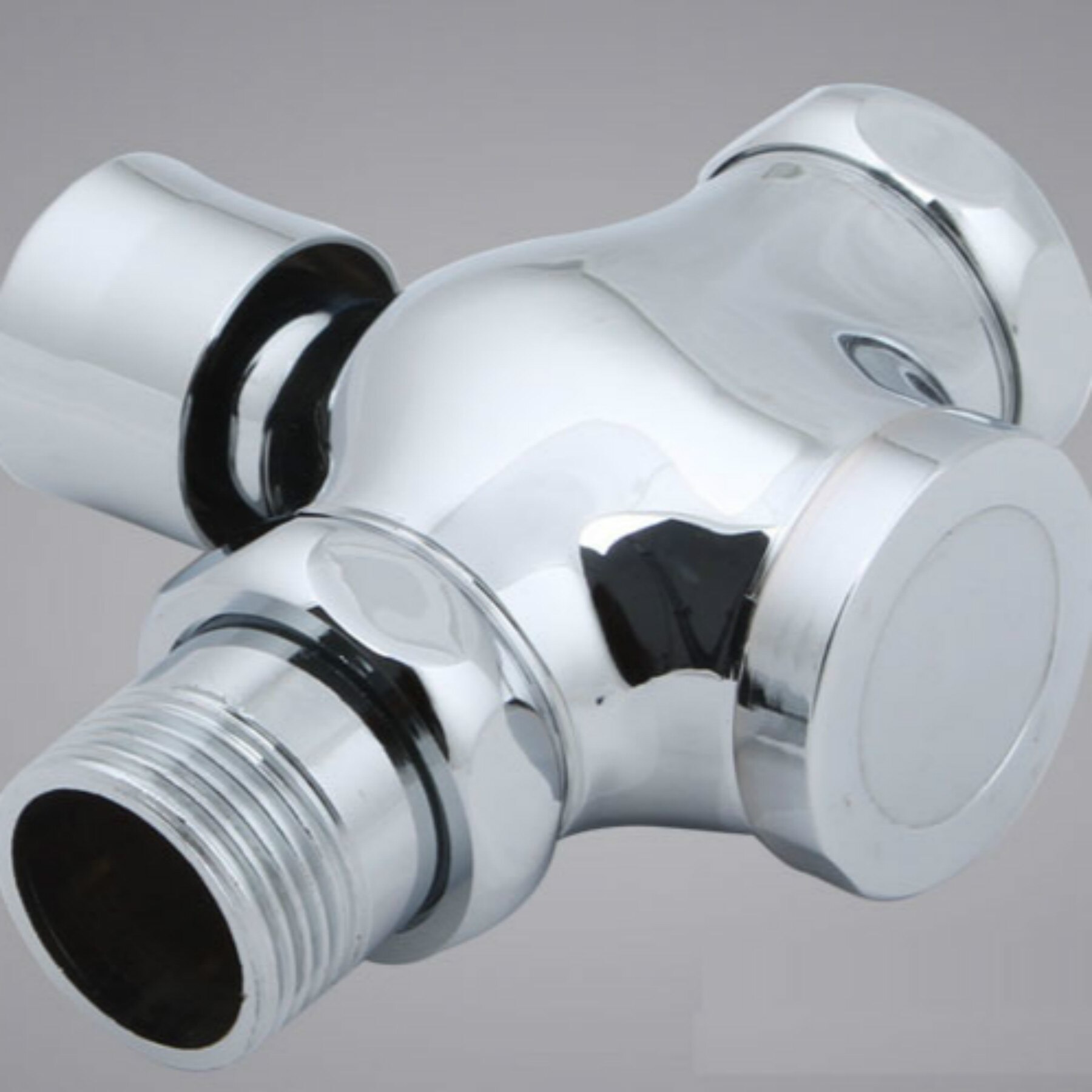 Baidaimodeng Wc Wc Kruk Vertraging Spoelklep Squat Toilet Flush Valve Hand-Type Zelfsluitende Schakelaar-1 inch