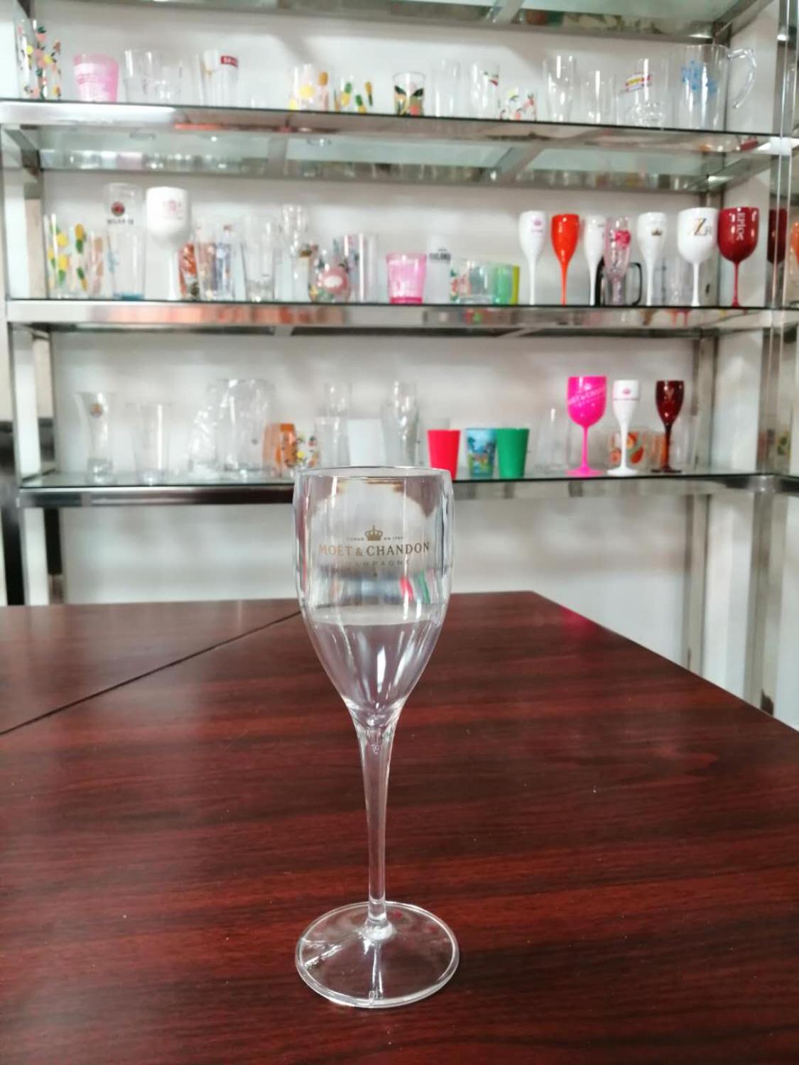 2 copos de cocktail, copos de champanhe, vidros galvanizados, copos plásticos galvanizados brancos: Transparent
