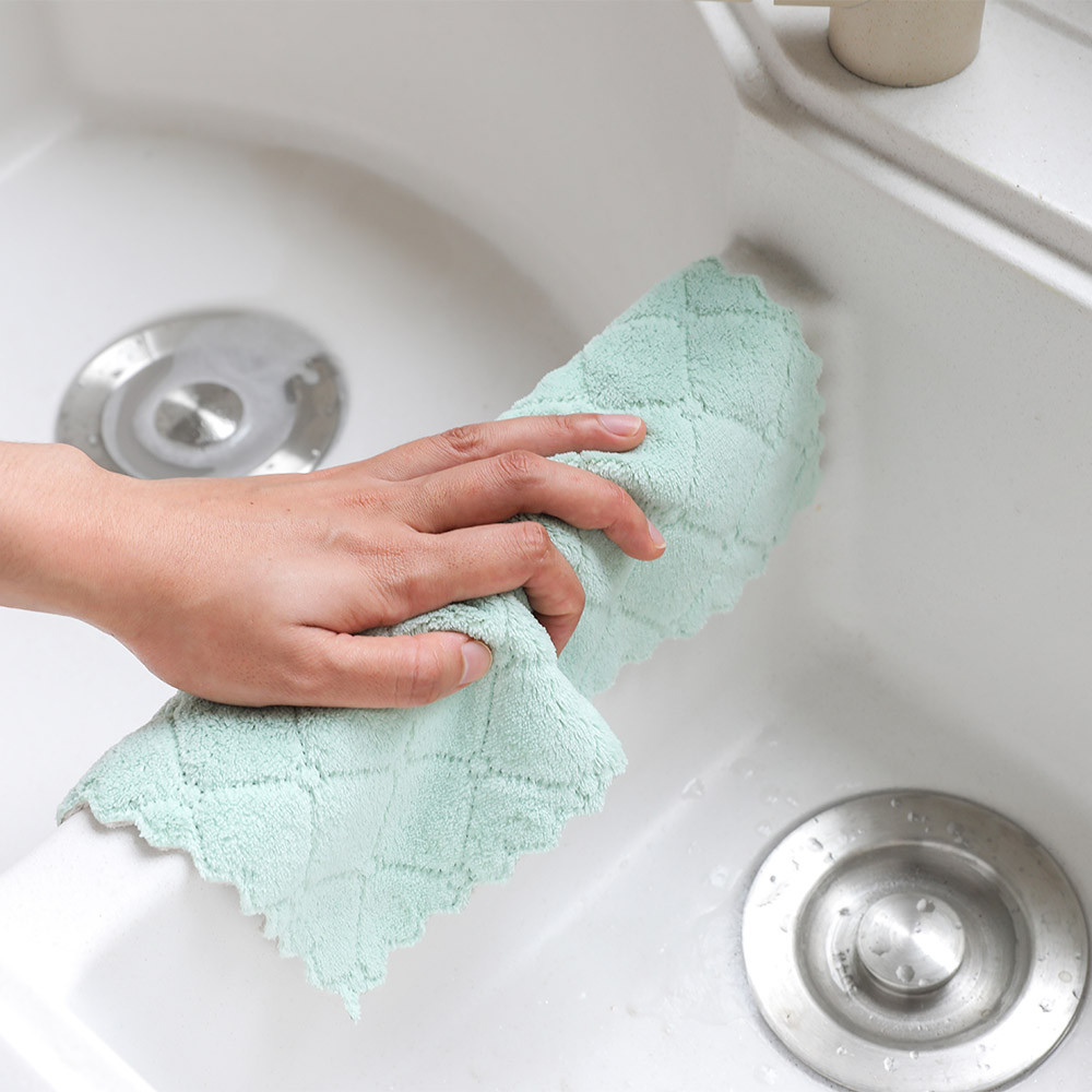 Toalhas de microfibra para casa, toalhas de microfibra para cozinha absorvente, espessa, para limpeza de micro fibra, # h40 1 peça