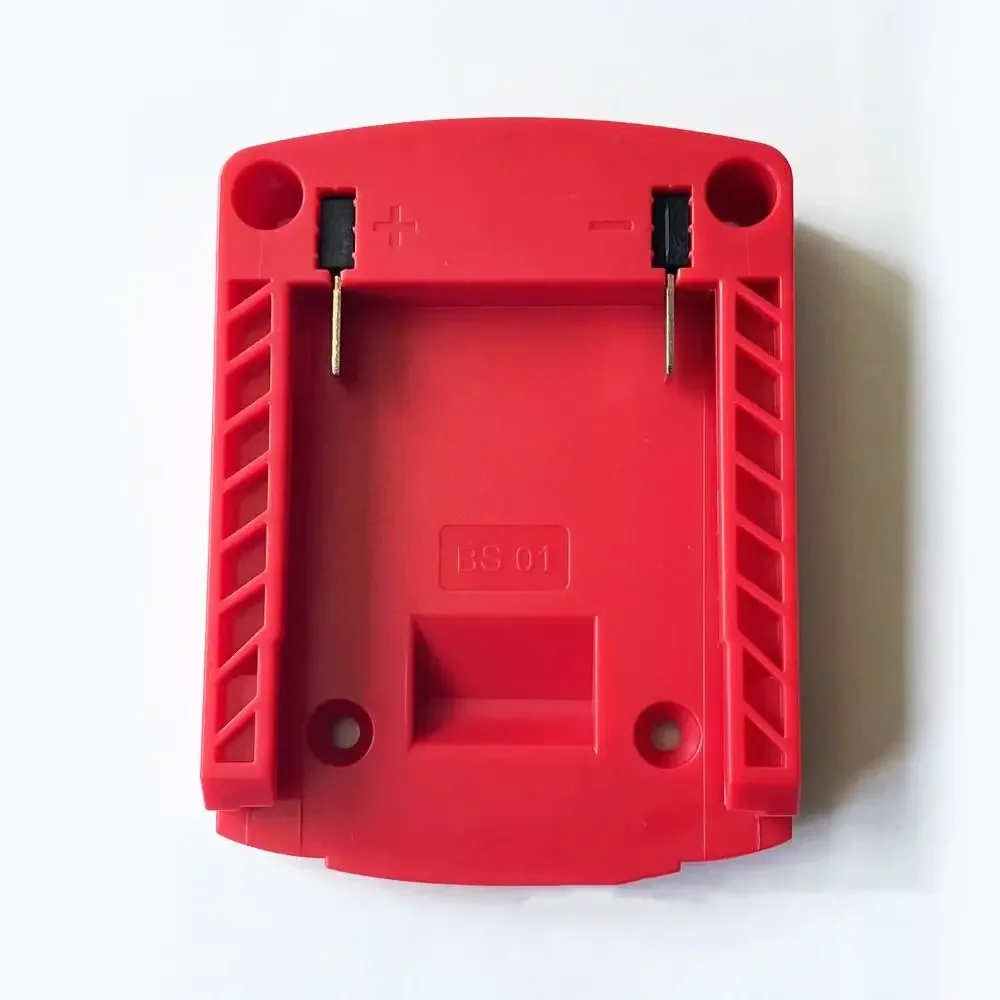 Adaptateur universel de connecteur de batterie bricolage, tête de charge, coque pour Makita, DeWalt, Punta X, Milwaukee, base de support de batterie 18V: Black