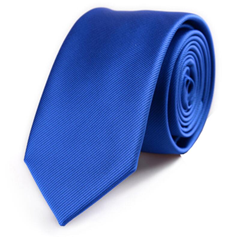 RBOCOTT-cravate pour hommes | Cravate de couleur unie 6cm, cravate Slim pour hommes, cravate rouge, mariage bleu décontracté, cravate de cou: 07
