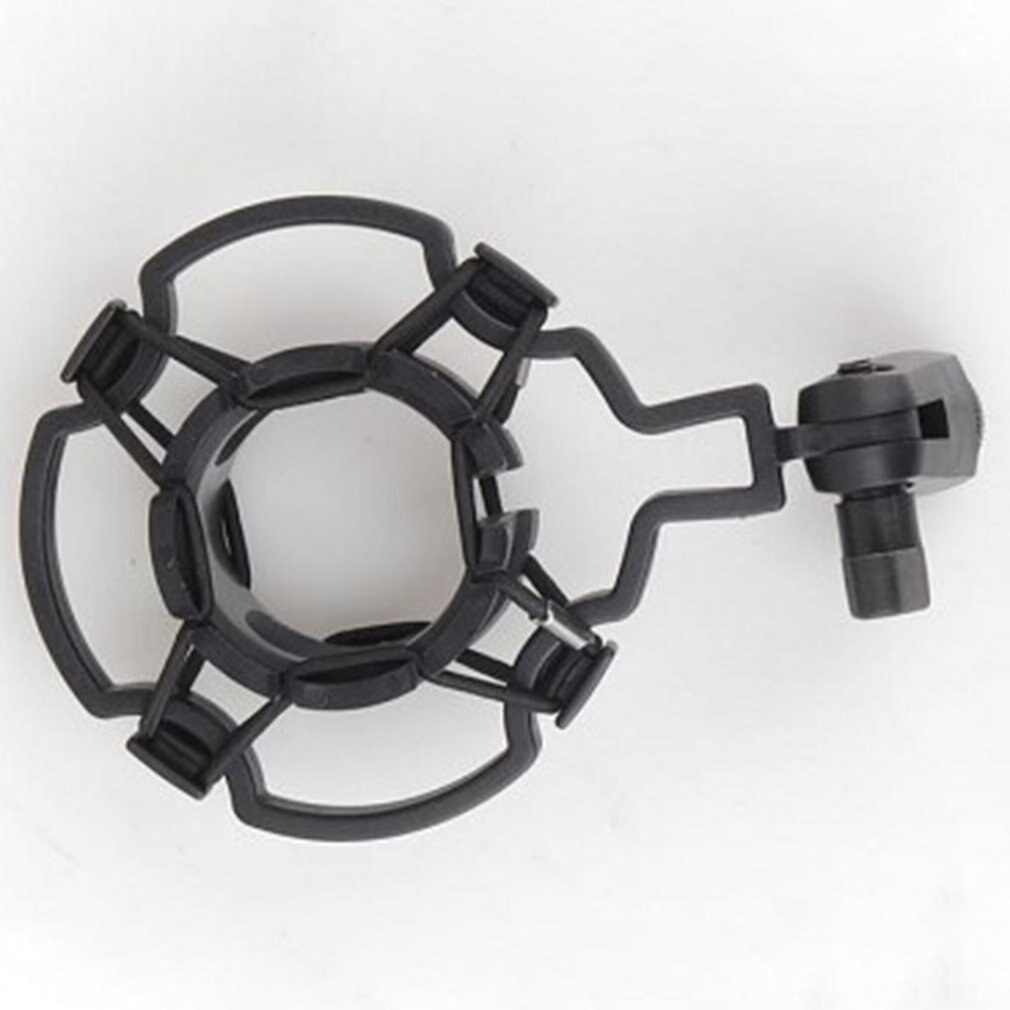 Micrófono de condensador de diafragma grande de malla negra y dorada para grabación, Kit de micrófono con condensador, KTV