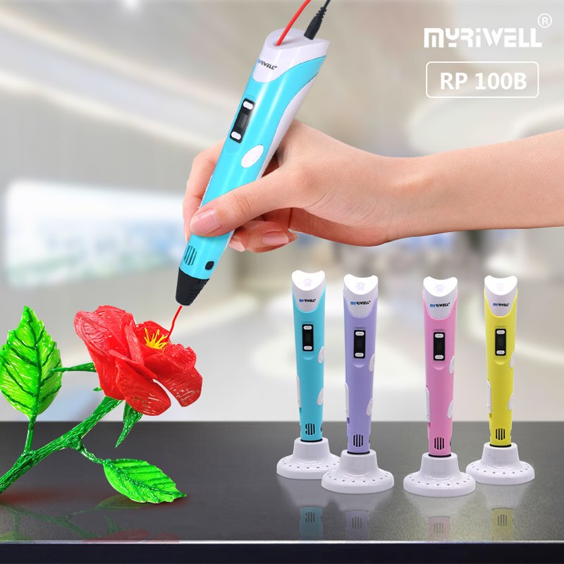 Myriwell 3d ペン。クリスマスプレゼント、誕生日プレゼント、新年のプレゼント。をあなたの子供最高のギフト。