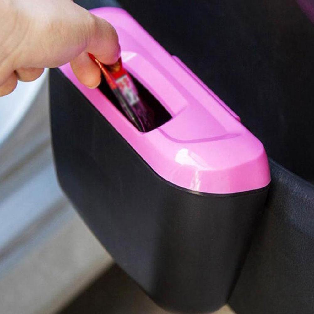 Mini Vehicle Auto Car Garbage Dust Case Holder Rubbish Organizer Box Can Multifunction Trash Bin D3V2