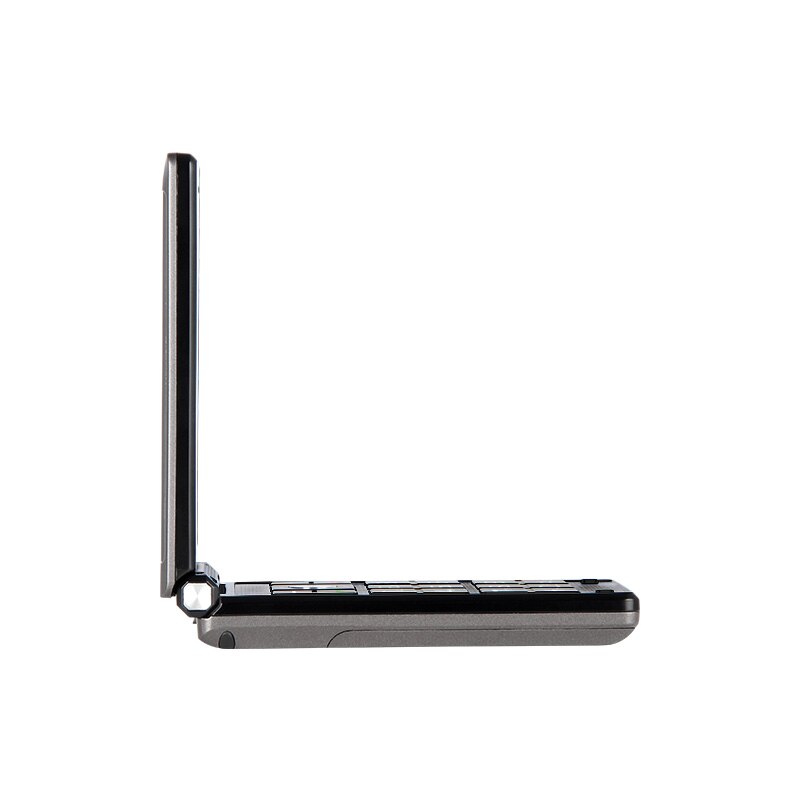 Celular uniwa x28 com flip, gsm, botão grande, com rádio fm, dual sim, teclado russo celular aluno