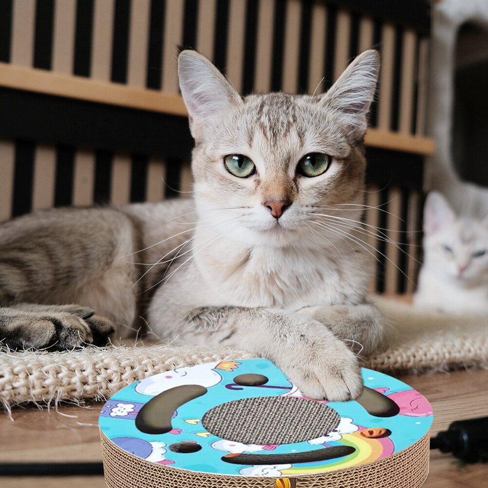 Cat Scratching Board Cat Paper Board Corrugated Paper Cat Plaything Cat Self Diversion