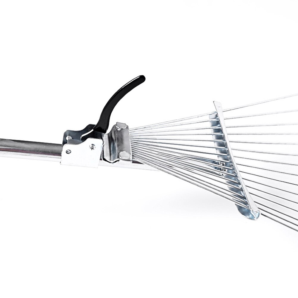 Râteau à dents en fil d&#39;acier, râteau à feuilles mortes, outils de jardinage, Agriculture, 22