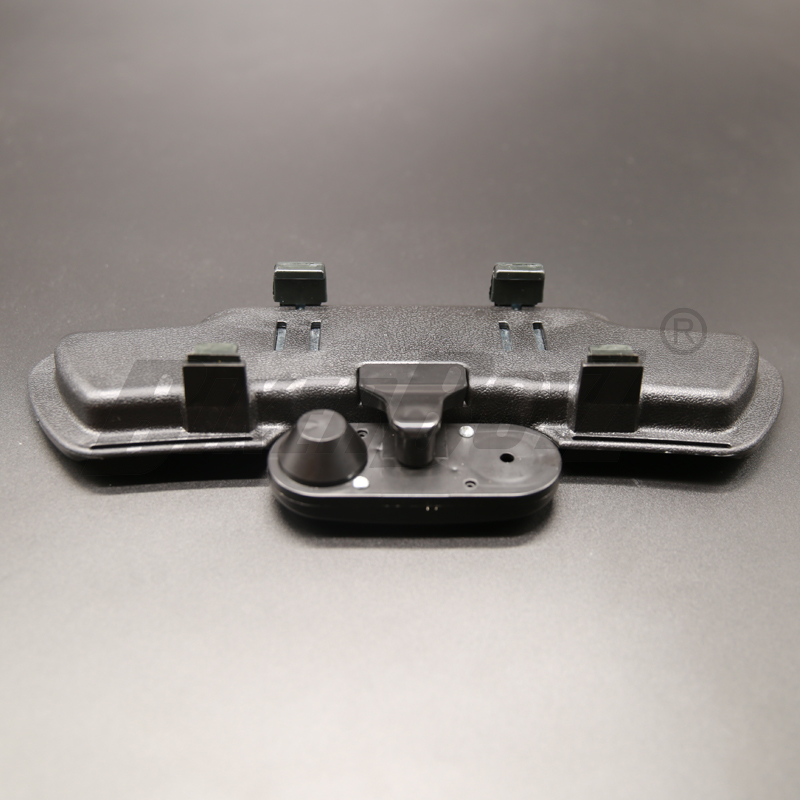 universell 285mm bil bakspeil vidvinkel bakspeil auto avlet konveks kurv innvendig klips på bakspeil med kompass