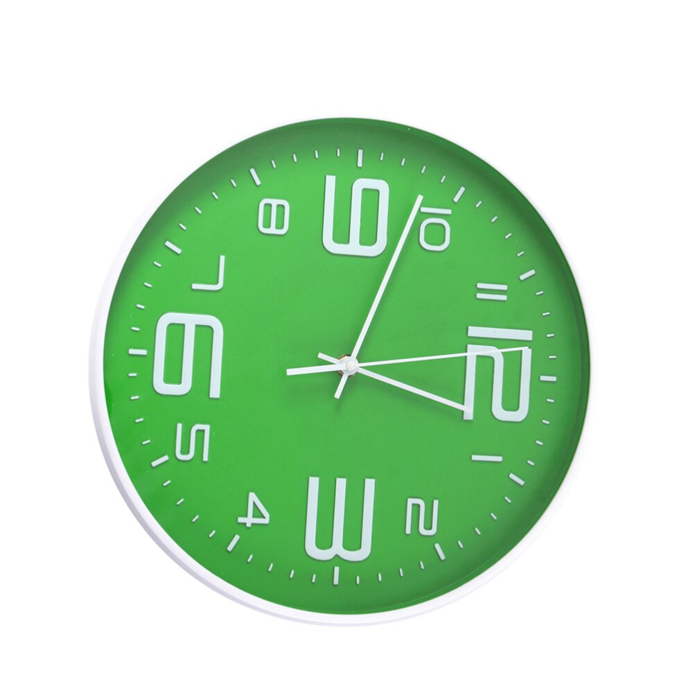 1Pc DIY Wall Clock Digital Acrylic Hanging DIY Clock for Living Room Office Without Battery (Black)