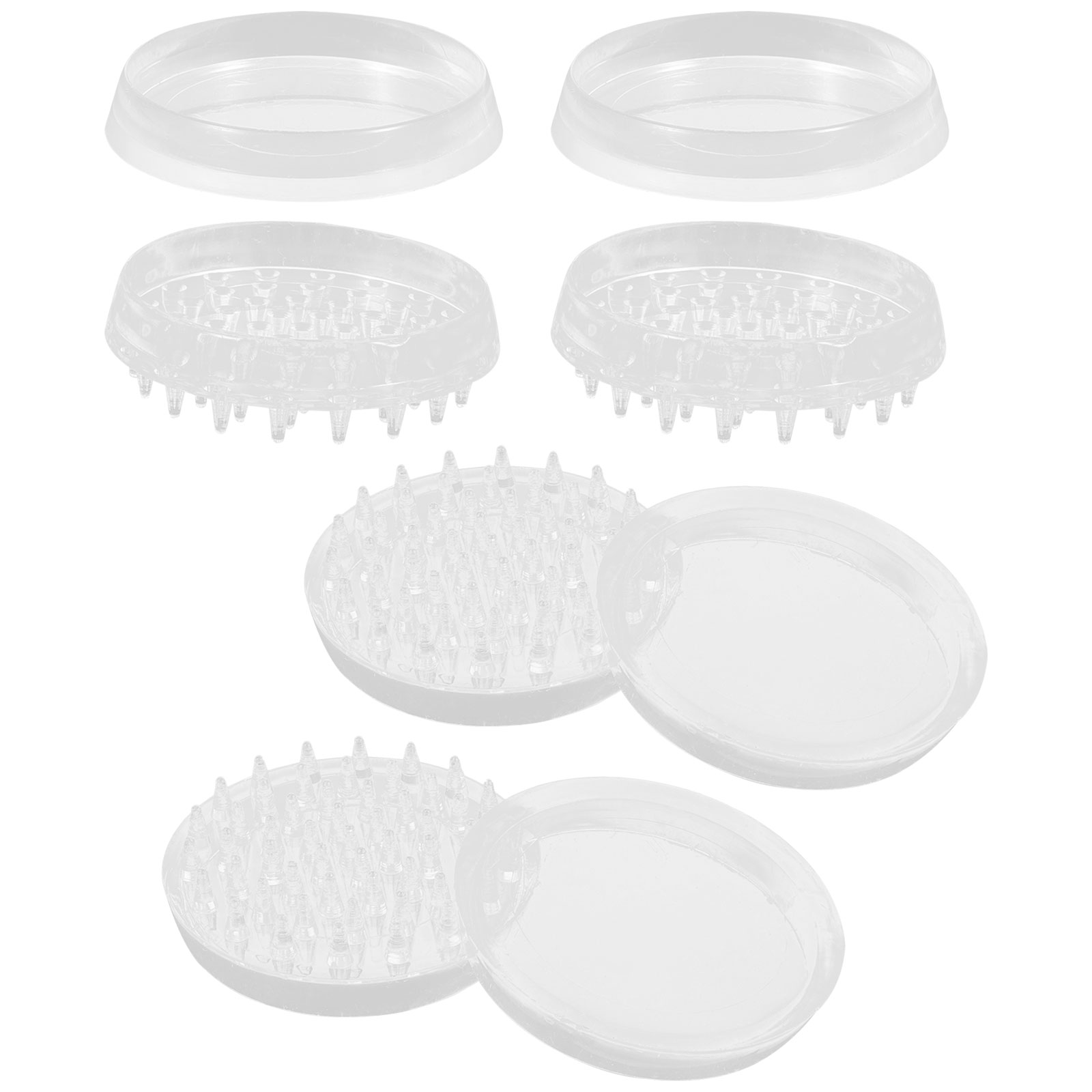 Chair Caster Cups, Protetores de móveis, Desk Feet Pads, Tapete Pads para Sofa Table, 8pcs