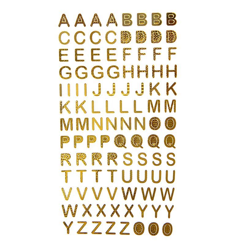 Pegatinas digitales con letras para álbum, etiquetas con números, bricolaje, decoración de cuaderno, manualidades de papel, álbum de recortes, Q0KA