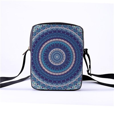 CROWDALE DIY Vrouwen Messenger Bags Bohemian stijl Schoudertas Kinderen Crossbody Tas voor Meisje reistas 23cm x 17cm x 5cm: 10