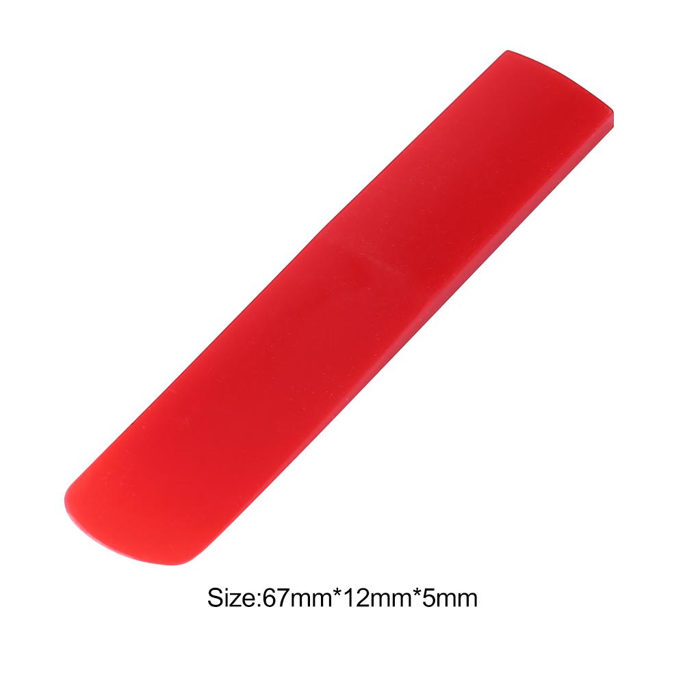 1pc Resin Plastic Sax Reed Clarinet/Soprano/Alto/Tenor Woodwind Instrument Parts Use Conveninently and Operation Simple: Red A